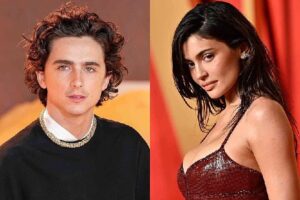 Timothée Chalamet and Kylie Jenner